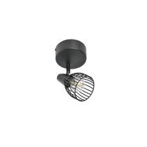 Spot filaire 1 lumière JARO coloris noir mat - COREP